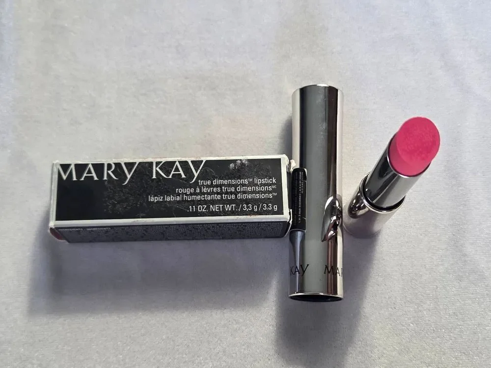 Mary Kay MK True Dimensions Lipstick Wild About Pink Discontinued